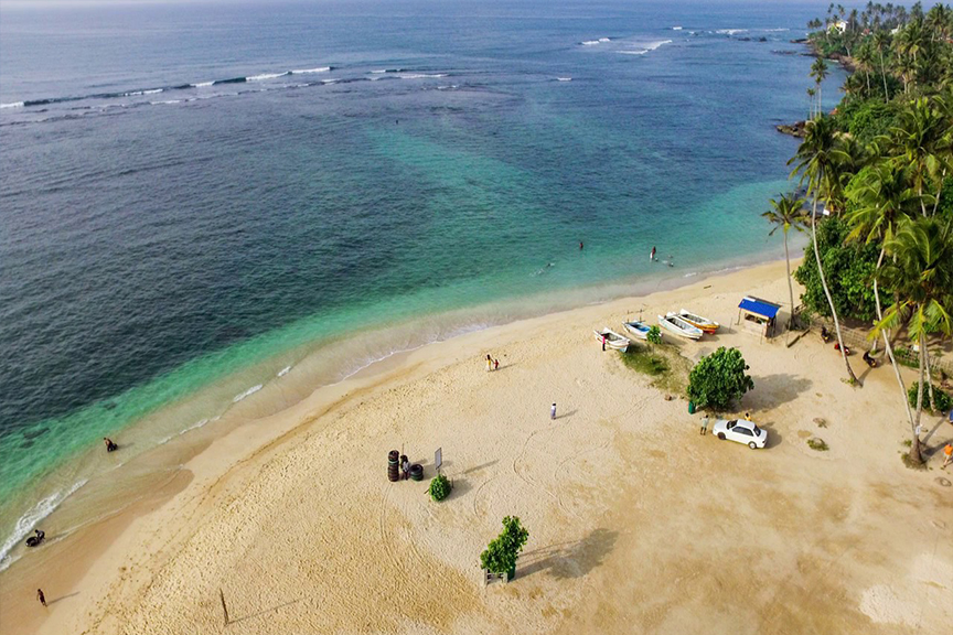 Polhena Beach Matara - Ride Lanka Cabs
